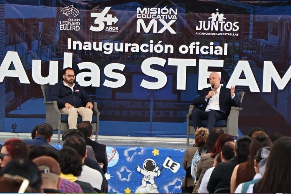 Imagen de Inauguración de estas nuevas aulas STEAM del Colegio Leonard Eulerd y su trabajo en colaboración con la NASA